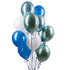 Sea Themed Glossy & Metallic <br> Box of 12 Balloons